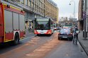 Stadtbus fing Feuer Koeln Muelheim Frankfurterstr Wiener Platz P304